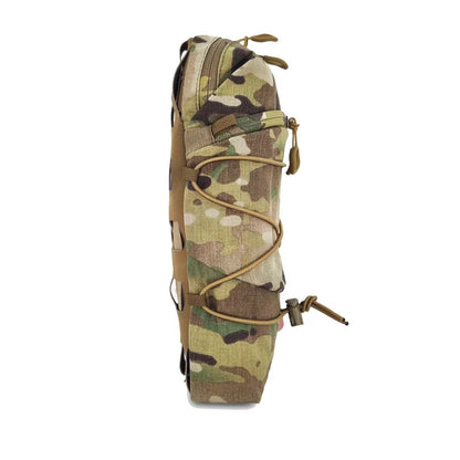 Multicam GP Pouch Tactical Molle Vertical 12X5 Storage Bag Airsoft Hunting Vest Plate Carrier Back Panel Pouch Equipment