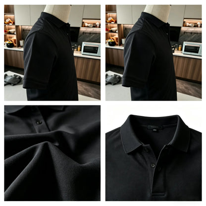 SGS Level 5 Self-defense Soft Stab-proof Business Polo Shirt Concealable Anti-striking Tactical Survival Protection