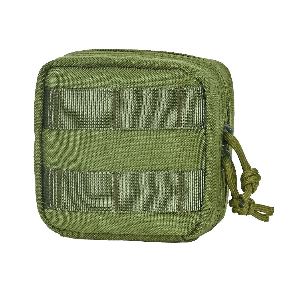 Tactical EDC Micro Molle Utility Pouch Mini Knife Compass Flashlight Card Storage Bag Waist Belt Outdoor Hiking Camping Hunting