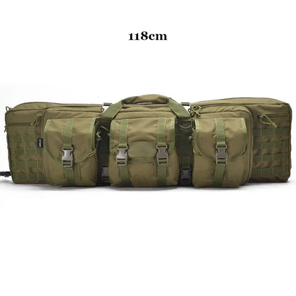 93CM/108CM/118CM/142CM Outdoor Hunting Gun Set Backpack Double Rifle Holster Equipment Camouflage Bag Large Capacity Backpack