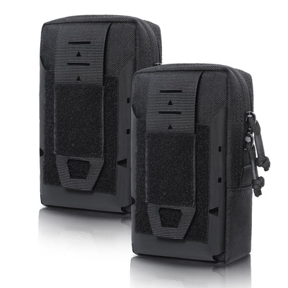 Multipurpose Tactical MOLLE EDC Pouch Quick Detach Utility Organizer Bag for Phone Tools and Everyday Carry