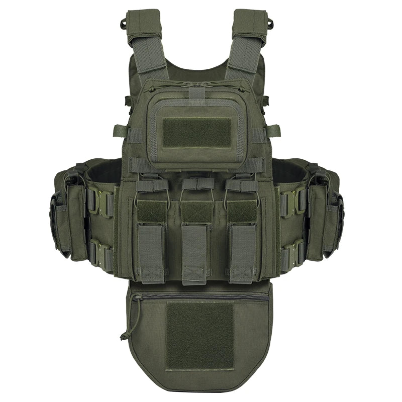 Custom Tactical Vest Bag Hunting Gear Custom Fishing Vest Bag Fully Protection Tactical Vest Outdoor Training Backpack