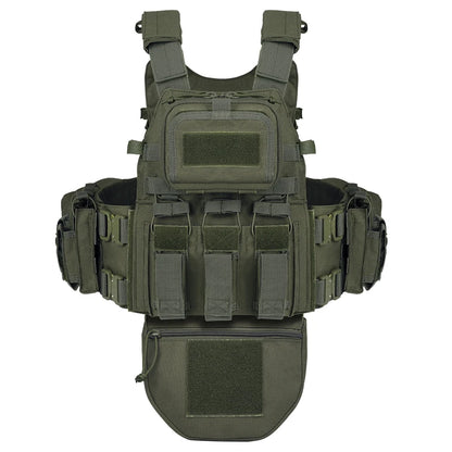 Custom Tactical Vest Bag Hunting Gear Custom Fishing Vest Bag Fully Protection Tactical Vest Outdoor Training Backpack