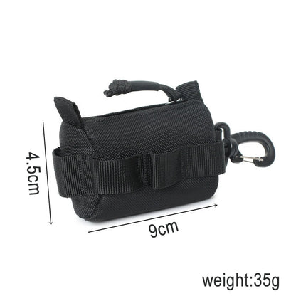 Tactical EDC Pouch Zipper Key Card Holder Pouch Coin Purses Organizer Storage Wallet For Camping Hiking Multi-color Options