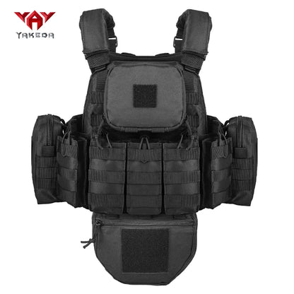 YAKEDA Multi functional Hunting Tank Top MOLLE System Shoulder Straps Adjustable, Detachable, and Removable