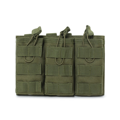 1000D Nylon Single Double Triple Magazine Pouch AR15 M4 5.56 AK 7.62 Holster Molle Airsoft AEG GBB Mag Carrier