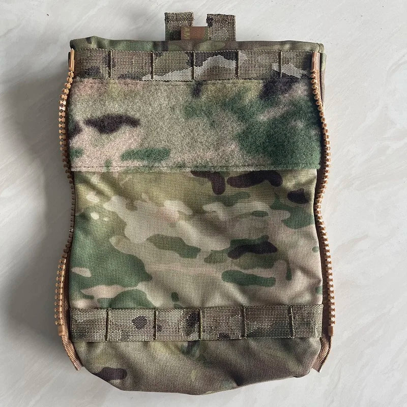 Vest Back Plate Water Bag, Outdoor Sports, FCPC V5, Zipper Bag