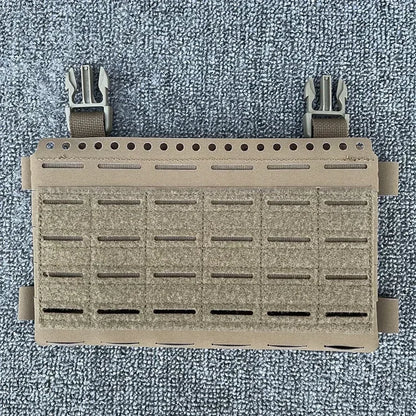 Tactical SS MK5 Chest Rig Panel Pouch Laser Cutting Molle Expansion Conversion Plate Pouch Chest Hanging Plate Carrier Bag MC