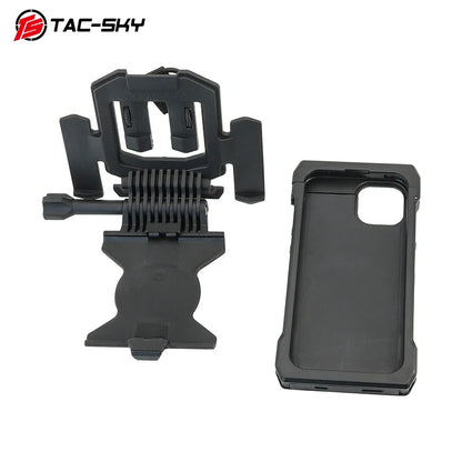 TAC-SKY Tactical Vest Phone Case with Mount for iPhone 14 Series & iPhone 15 Series Phones（for iPhone 14 15/ Plus/Pro/ Pro Max）