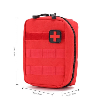 Outdoor First Aid Bag Tactical Medical Pouch Outdoor MOLLE EMT Emergency Survival Kit Hiking Hunting Accessories Bag