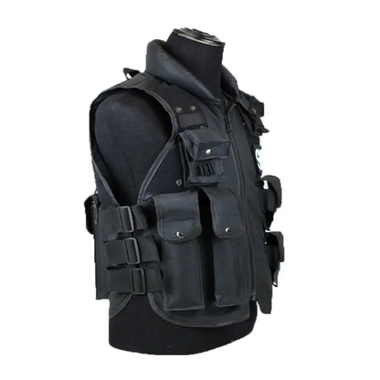Multi Pockets Tactical Vest Hunting Outdoor Waistcaot Training CS Game Waist Coat Paintball Modular Security Guard SWAT Vests