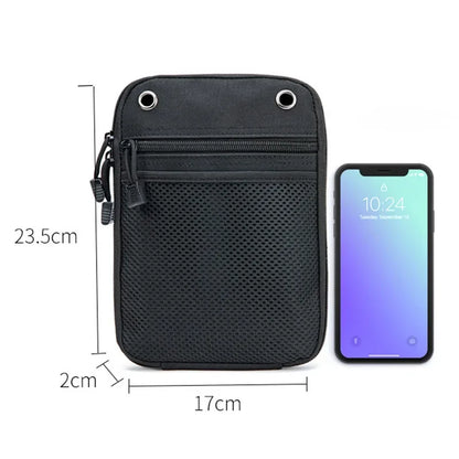 EDC Molle Holster Pouch with Magazine Carrier – Universal Concealed Waist Pack for Hunting, Durable Tactical Gear