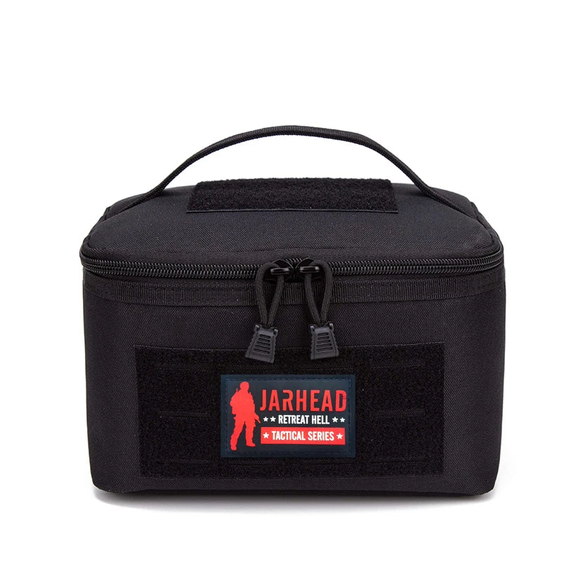 Portable Rifle Cartridge Bag Detachable Inner Space Ammunition Box Outdoor Tactical EDC Tools Handbag Hunting Ammo Bag