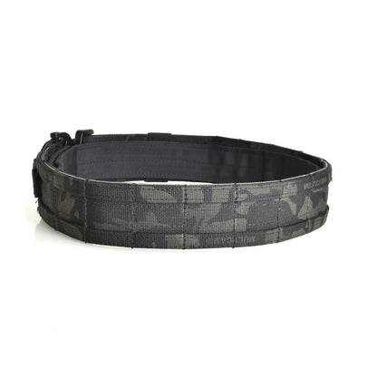 50cm 2 inch Width Ronin Style Tactical Molle Belt Outdoor Hunting Double Layer Belt Molle System Belt