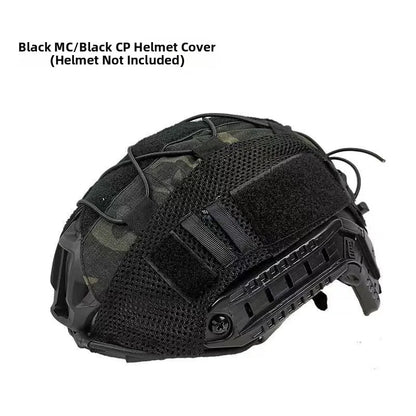 Multicam Tactical Helmet Cover Compatible OPS Core FAST MH PJ BJ For CS Airsoft Simulation Outdoor Accessories