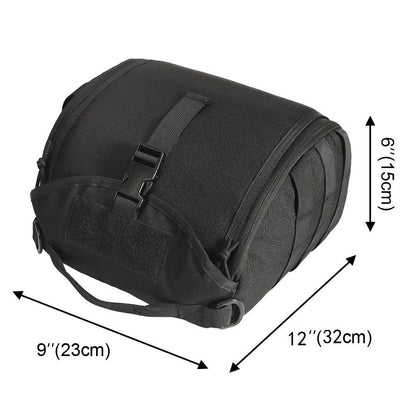 Tactical Fast Helmet Pack Helmet Storage Bag Outdoor Hiking Sports Motorcycle Cycling Carrying Pouch for Hunting Accessories