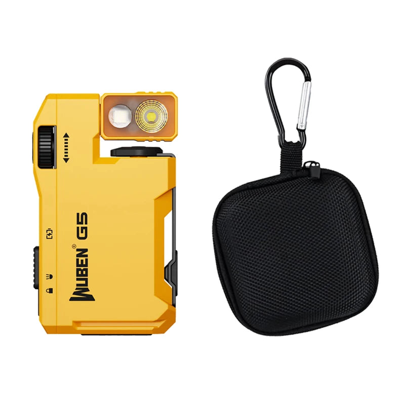 WUBEN G5 EDC Flashlight 400Lumens Portable Pocket Mini Light Waterproof Torch 180° Rotating Head With Magnetic Tail For Outdoor