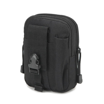 outdoor tactical waist bag 6 inch phone pouch cycling sports multifunctional molle expansion accessory pouch