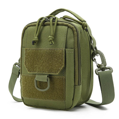Tactical Molle Pouch Waist Belt Bag Messenger Bag Outdoor Shoulder Sling Bag EDC Tool Pack Phone Pouch Hunting Bag