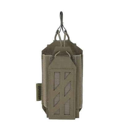 Tactical Radio Pouch Hunting Walkie Talkie Holder Open-Top Interphone Hanging Bag Molle Nylon Magazine Pouch