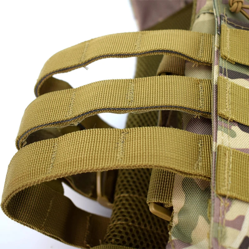 kaevixdiodjusta le Molle Vest Body Armor Vests Security Hunting Outdoor CS Game Training Jacket