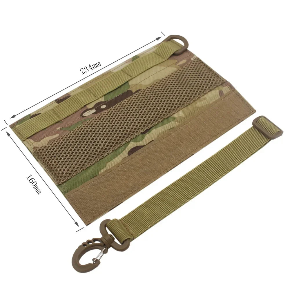 Tactical Modular Headset Cover Molle Headband Military Earphone Microphone Protection Case Hunting Earmuff Headphone Stand Strap