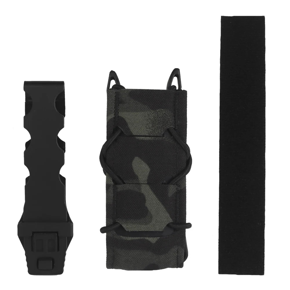 V2 Tactical Magazine Pouch Gen 2 Tiger 9MM Pistol Mag Bag Molle Flashlight Pouches Torch Holder Hunting Airsoft Knife Holster