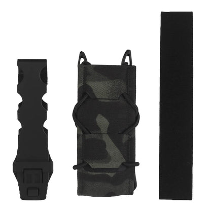 V2 Tactical Magazine Pouch Gen 2 Tiger 9MM Pistol Mag Bag Molle Flashlight Pouches Torch Holder Hunting Airsoft Knife Holster