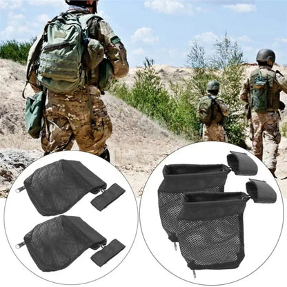 #Tactical Brass Shell Catcher Mesh Bag for M4 AR15 Toy Gun, Ammo Magazine Pouch, Outdoor Sport Accessorys