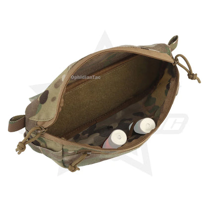 OPHIDIAN Combat Sling Bag Compact Belly Sling Bag Quick Release Shoulder Bag Integrated Vest Plate Carrier Airsoft