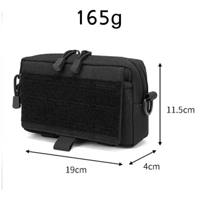 Tactical EDC Bag Outdoor Sports Waist Bag MOLLE Accessory Function Hanging Bag Laser Medical Bag First Aid Bag