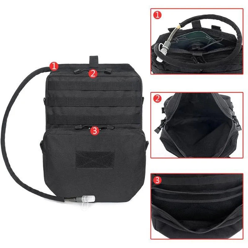 Outdoor Tactical Backpack Airsoft Bag Hunting Combat Equipment Vest EDC Accessories Nylon Bag Tactical Vest Accessories
