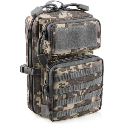 Tactical MOLLE Utility Pouch Mini EDC Tool Phone Storage Bag Medical IFAK Pack for Waist Carry