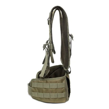 Detachable Tactical Vest Molle Chest Rig Airsoft Waist Belt Duty Belt Army Paintball Equipment Outdoor Hunting Vest