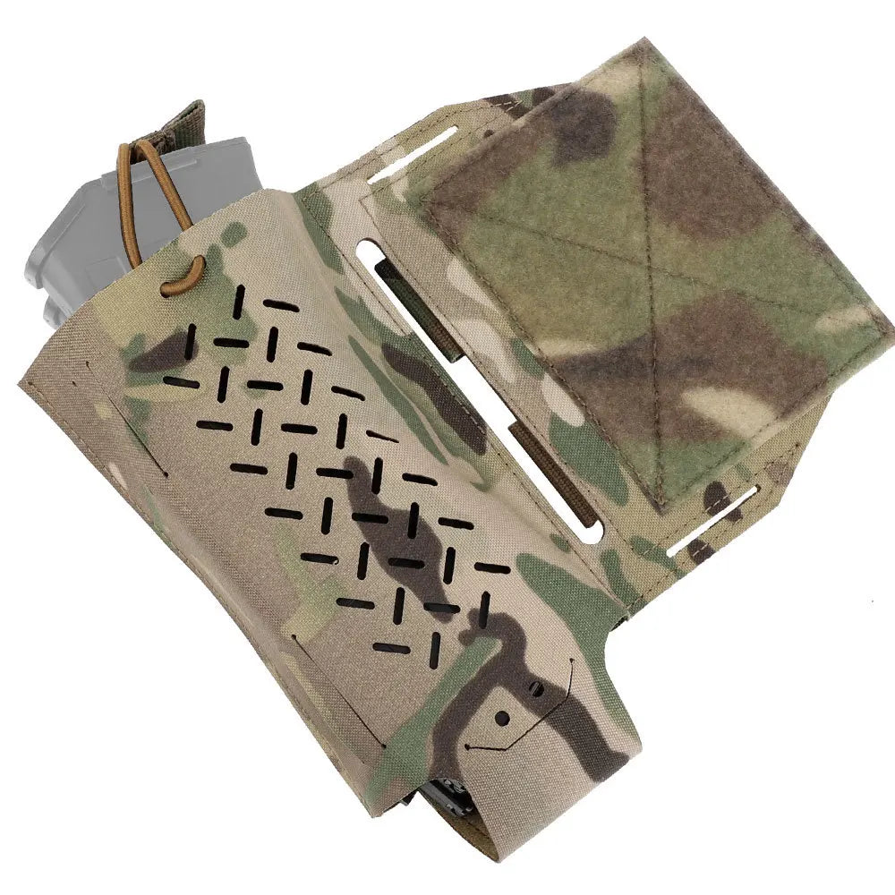 MK2 Tactical Expander Wing Pouch Radio Holder Wingman Pouch Magazine Storage Bungee Cord Micro Fight Chassis Chest Rig
