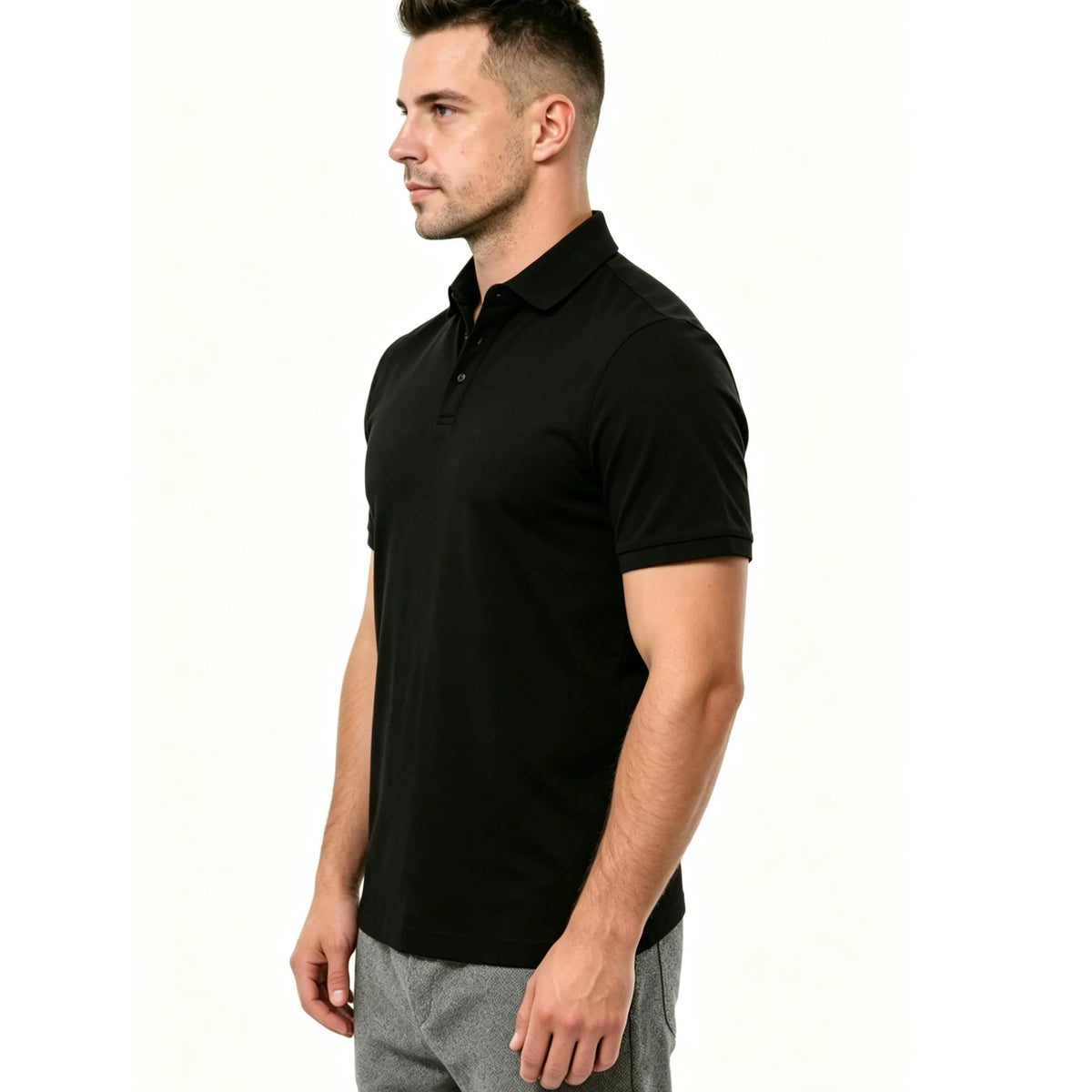 SGS Level 5 Self-defense Soft Stab-proof Business Polo Shirt Concealable Anti-striking Tactical Survival Protection