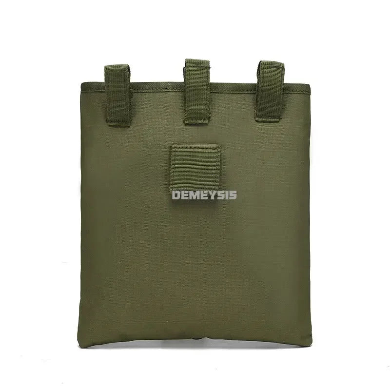 Tactical Molle Dump Magazine Pouch Mag Drop Pouches Hunting CS Gun Ammo EDC Bag Recycling Storage Bag