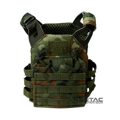 Paintball Mini Molle Vest Adjustable tactical accessory Kitty Camo Doll Carrier Decorative Tactical Gear Beer Vest 600D Nylon