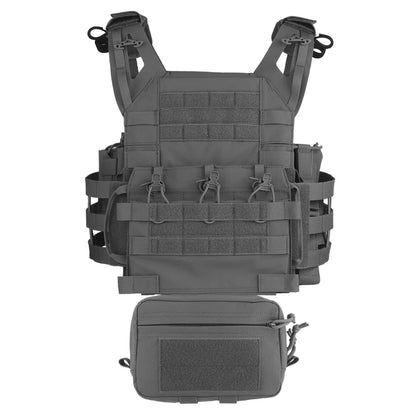 JPC R Series Tactical Vest Plate Carrier Set Modular Quick Release Assault Hunting Combat Airsoft Vest Body Armor MOLLE System