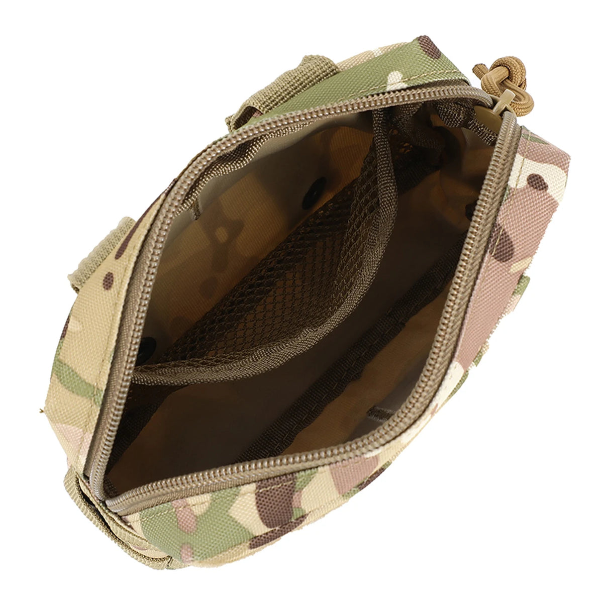 Multi functional hunting accessory bag MOLLE system vest sub bag outdoor EDC storage small bag camouflage tool kit