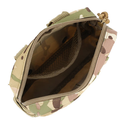 Multi functional hunting accessory bag MOLLE system vest sub bag outdoor EDC storage small bag camouflage tool kit