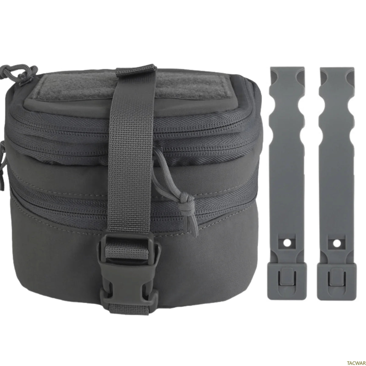 Tactical NVG Pouch for PVS-7/14/15/18/23/31/22/24/26,Airsoft Hunting MOLLE Padded Expandable Binocular Night Vision Carry Case
