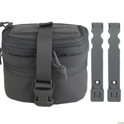 Tactical NVG Pouch for PVS-7/14/15/18/23/31/22/24/26,Airsoft Hunting MOLLE Padded Expandable Binocular Night Vision Carry Case