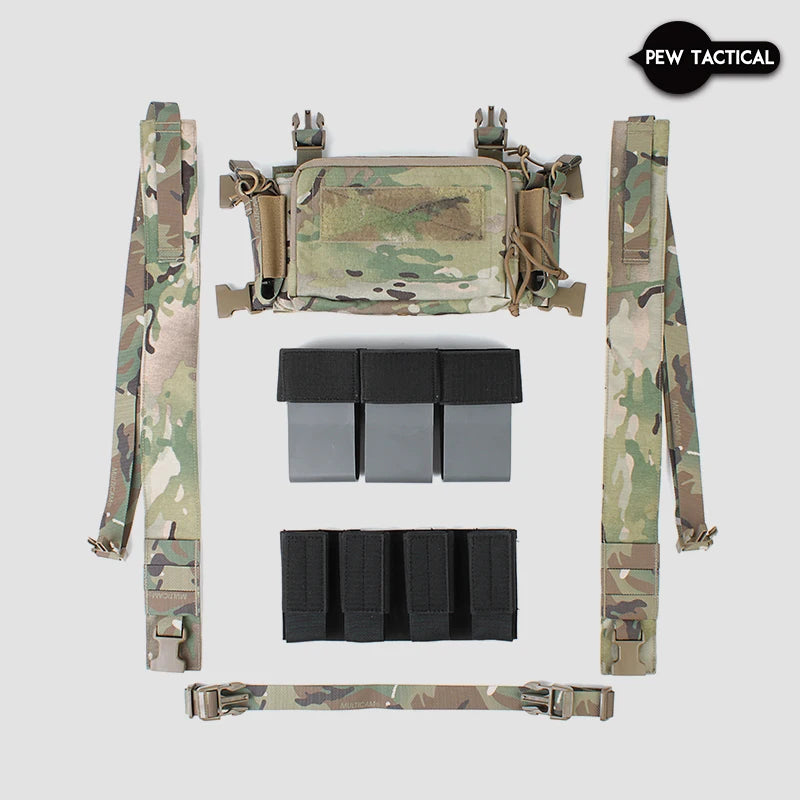 Pew Tactical D3CRM 2.0 Tactical Chest Rig Haley Airsoft CR03