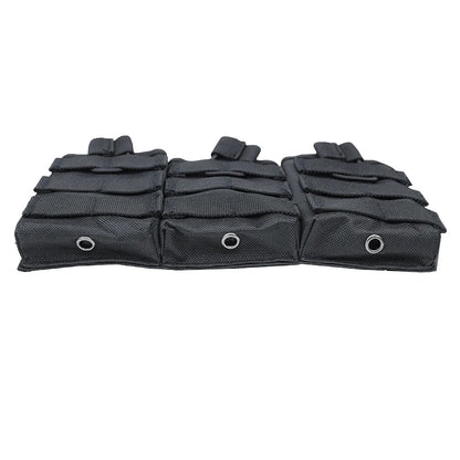 1000D Nylon Magazine Pouch Single Double Triple AR15 M4 5.56 AK 7.62 Holster Molle Airsoft Color Elastic Magnetic Carrier