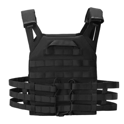 Manufacturer Custom Tactical Gear 500D Nylon Anti-cut Black  Carrier Tactical Vest Outdoor Tactics Vest For Men
