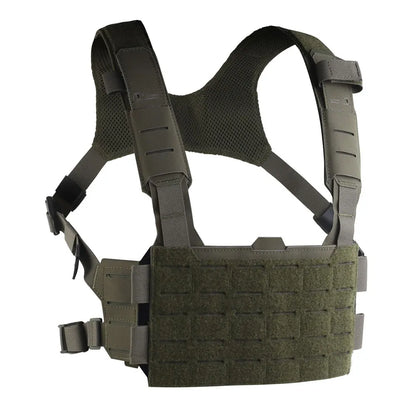 K Style Tactical Chest Rig Set with Triple Mag Pouch 2Nd Layer Admin Pouch Modular Field Strap KZ MOLLE Expansion Hunting Gear
