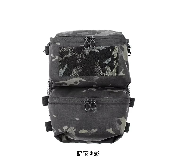 PEW TACTICAL Back Panel Double Pouch PEWTAC FCPC V5 Airsoft BP04