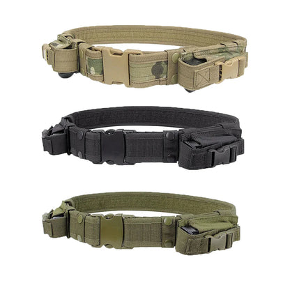 OPHIDIANOutdoor molle nylon belt Real CS outdoor training multifunctional belt training belt hunting hiking assembly