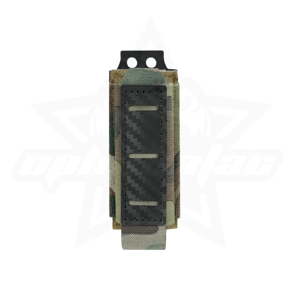 OPHIDIAN 9mm Carbon Fiber Magazine Pouch Single Magazine Carrier MOLLE Pouch